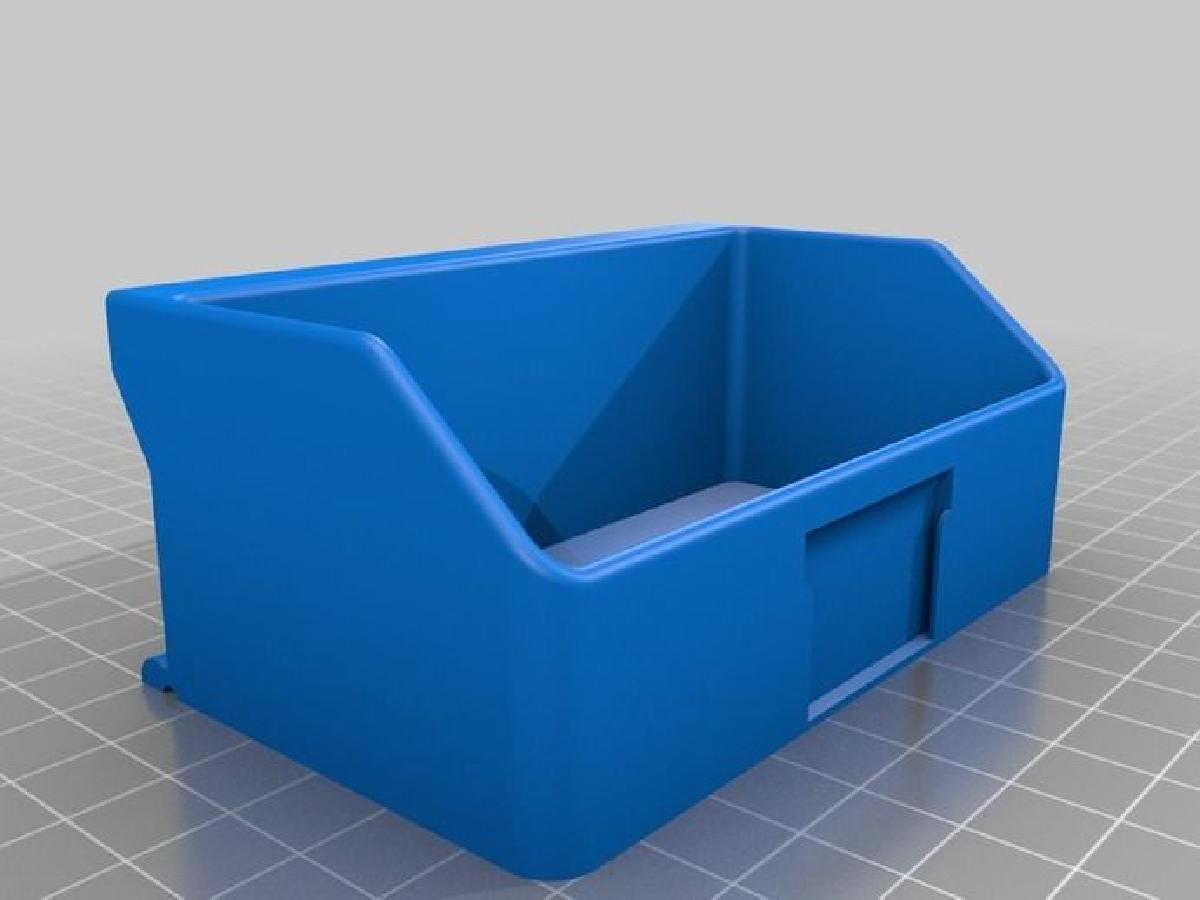 Caixas abertas montadas em trilhos DIN