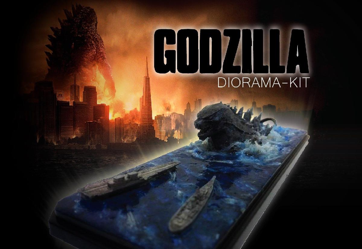 Godzilla Diorama KIT