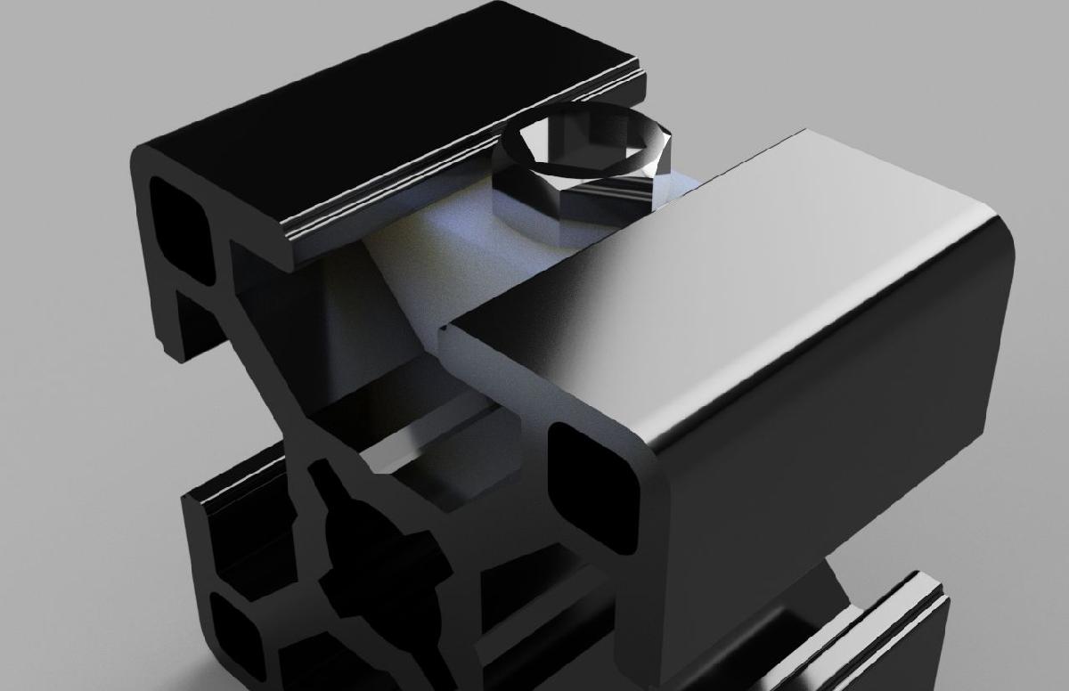 Porca T M4/M5 para extrusao de aluminio 30x30 C8