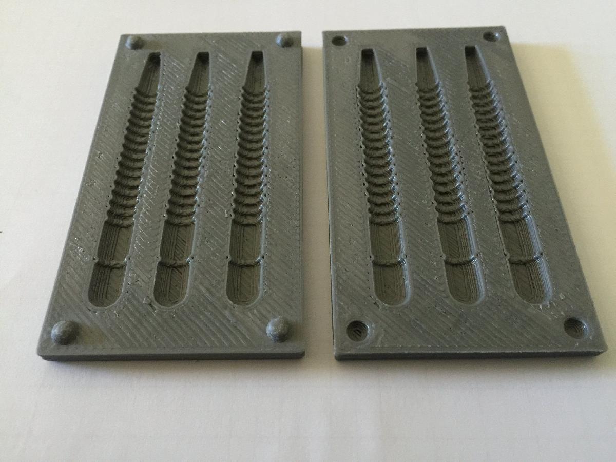 moldes para iscas de pesca