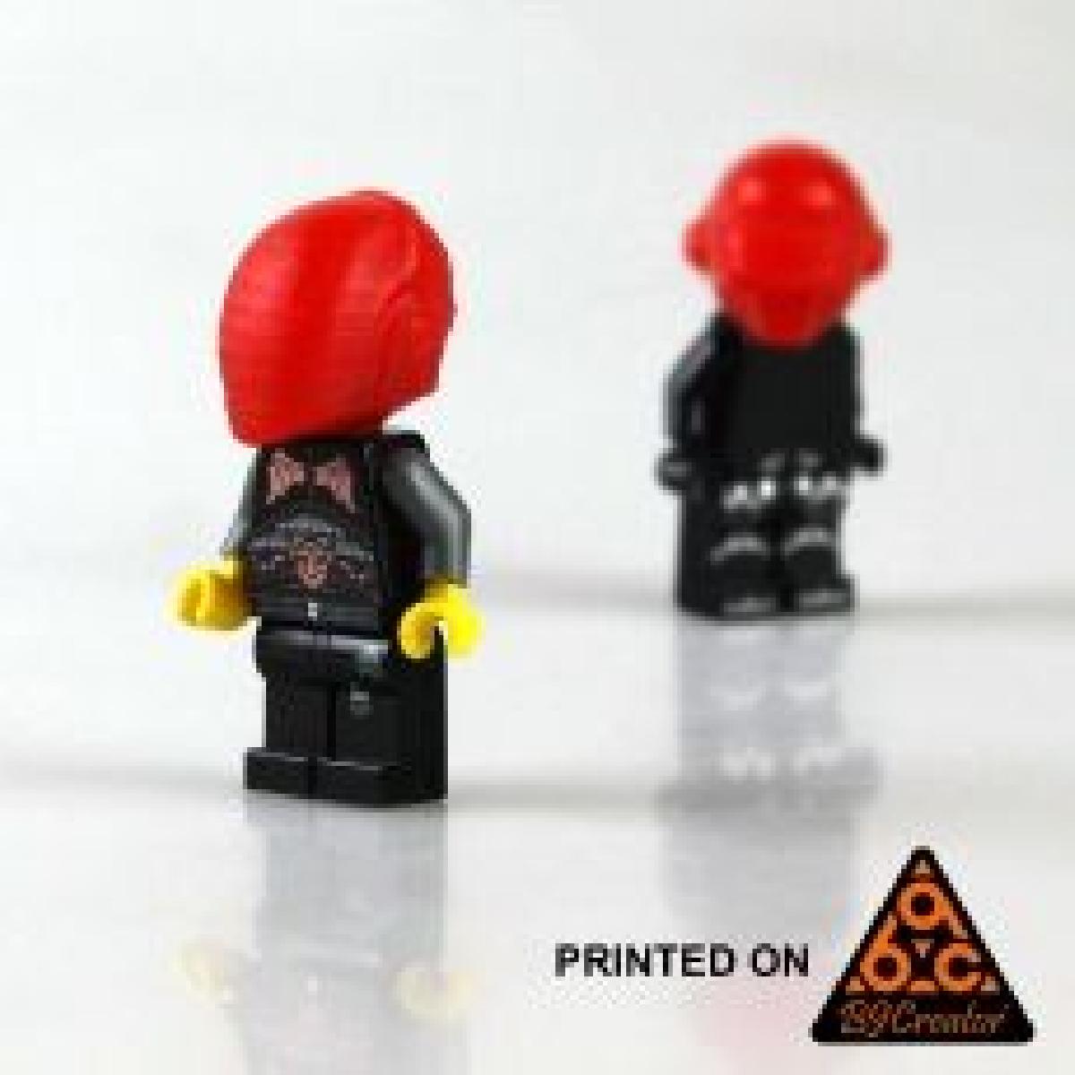 Daft Punk Lego / Guy Manuel de Homem Christo   Impressão em Resina