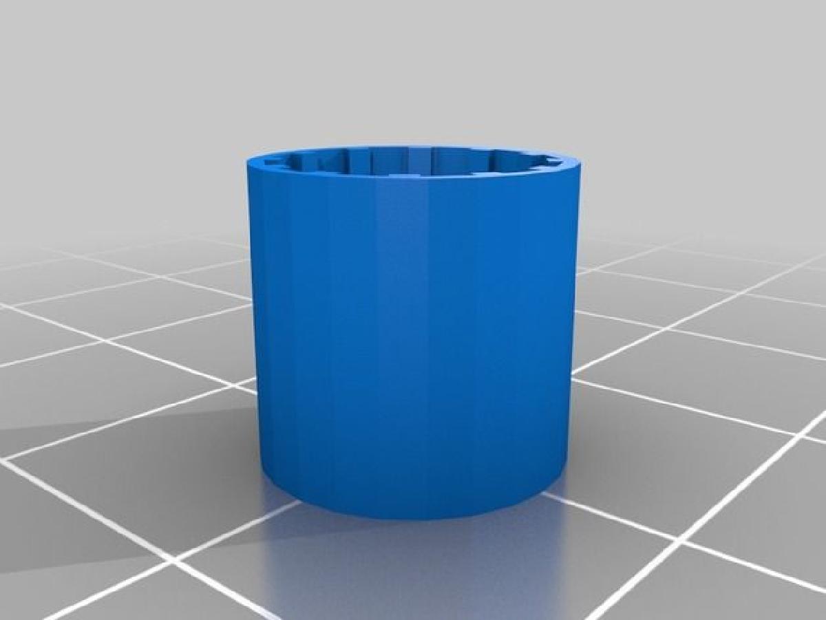 Inserto para o botao da macaneta do chuveiro para agarrar o eixo da valvula