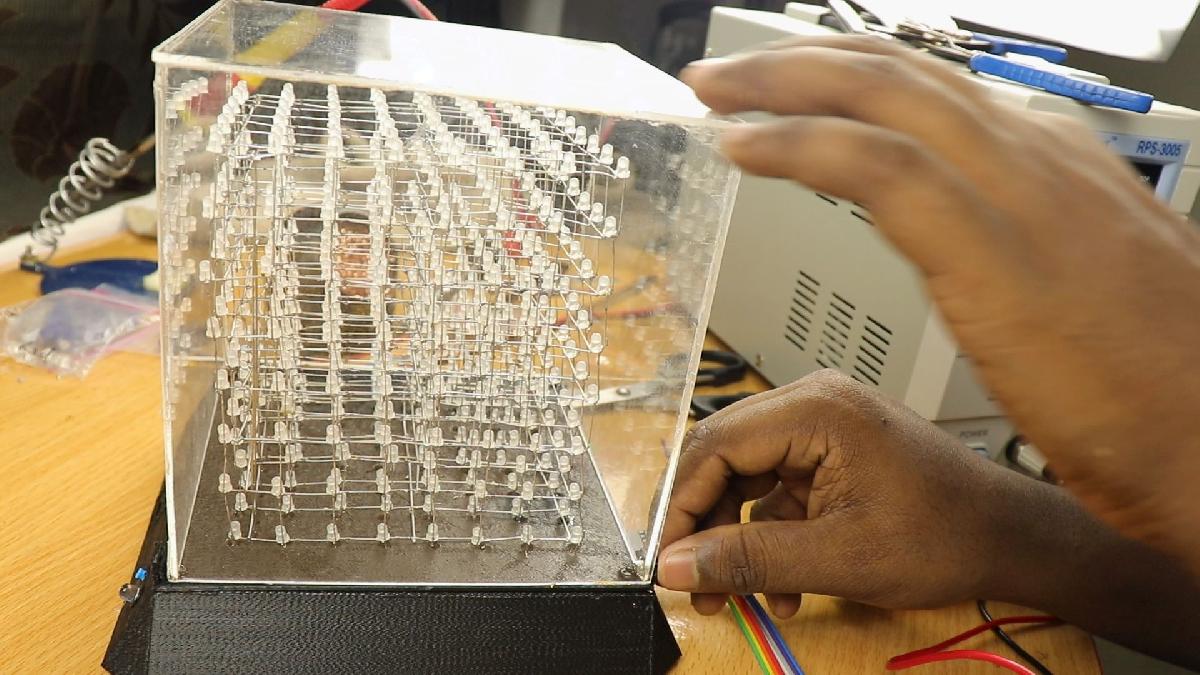 Cubo LED 8 x 8 x 8