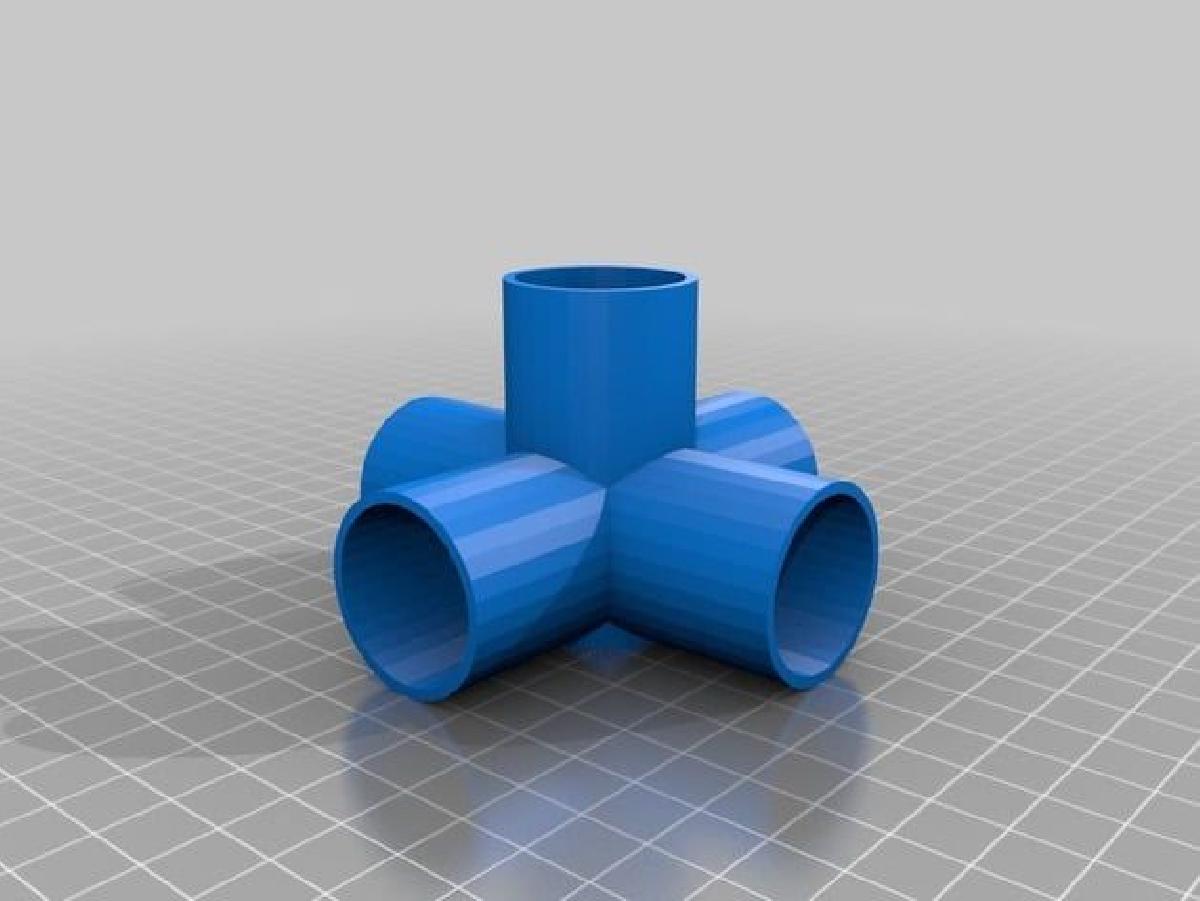 conector de tubo de PVC