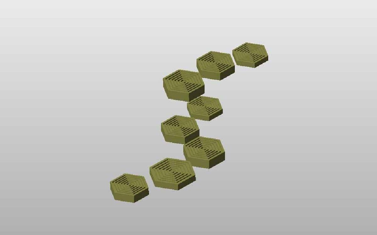Pedras de Passo para Jardim de Fadas