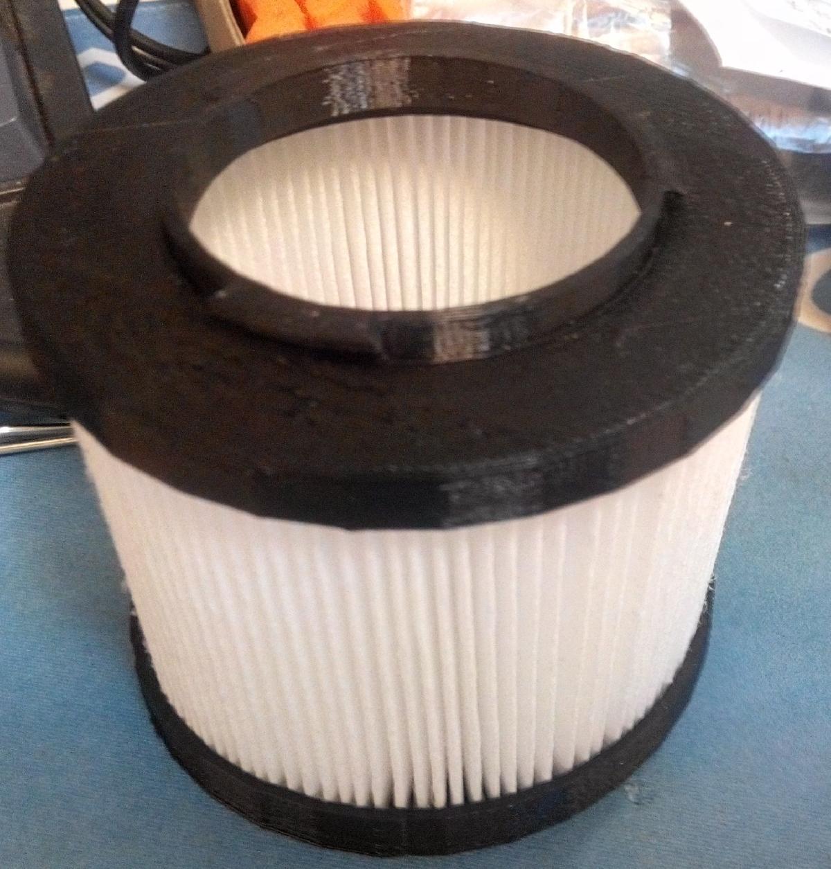 Suporte para filtro HEPA para aspirador de po portatil