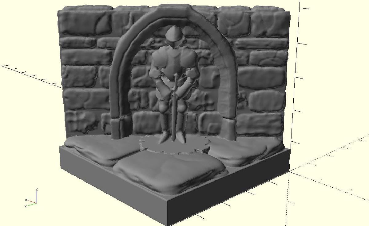 Mural do Cavaleiro Diagonal