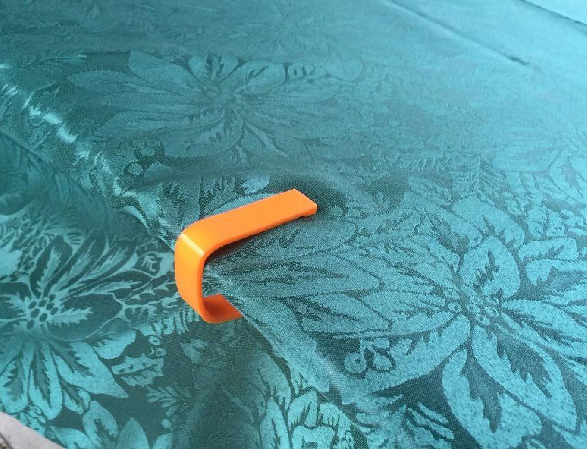Clipes para toalha de mesa de jardim