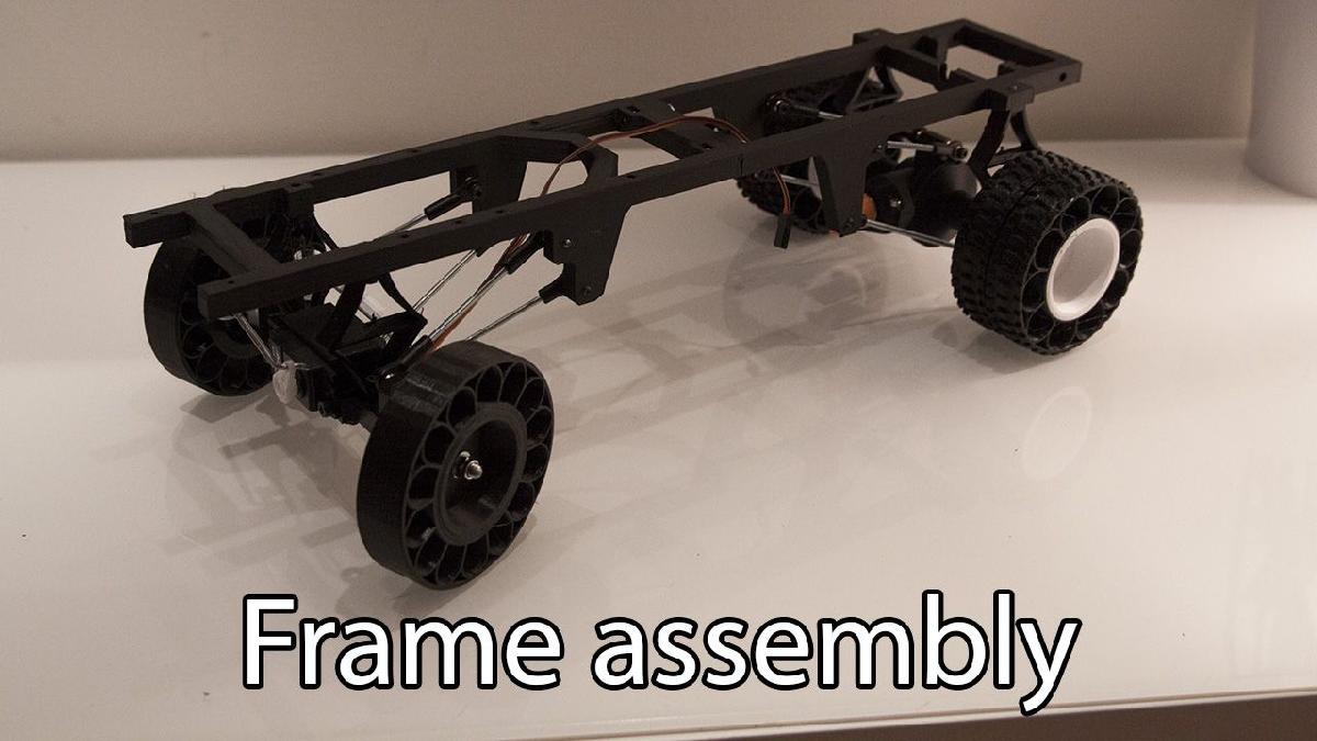 Caminhao impresso V2: Estrutura