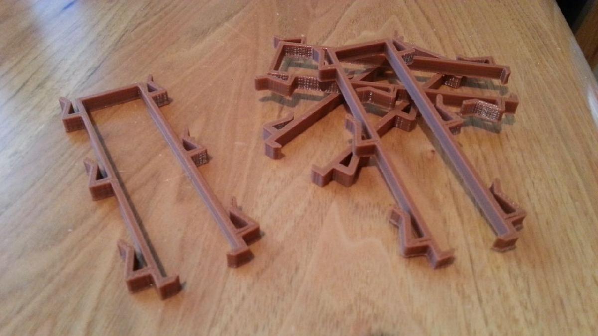 Suporte para cercas de luzes de Natal