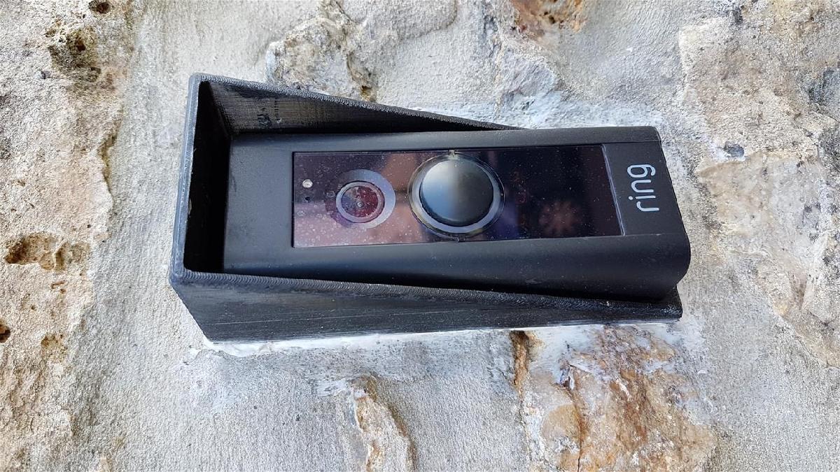 protecao contra chuva para campainha Ring Doorbell Pro