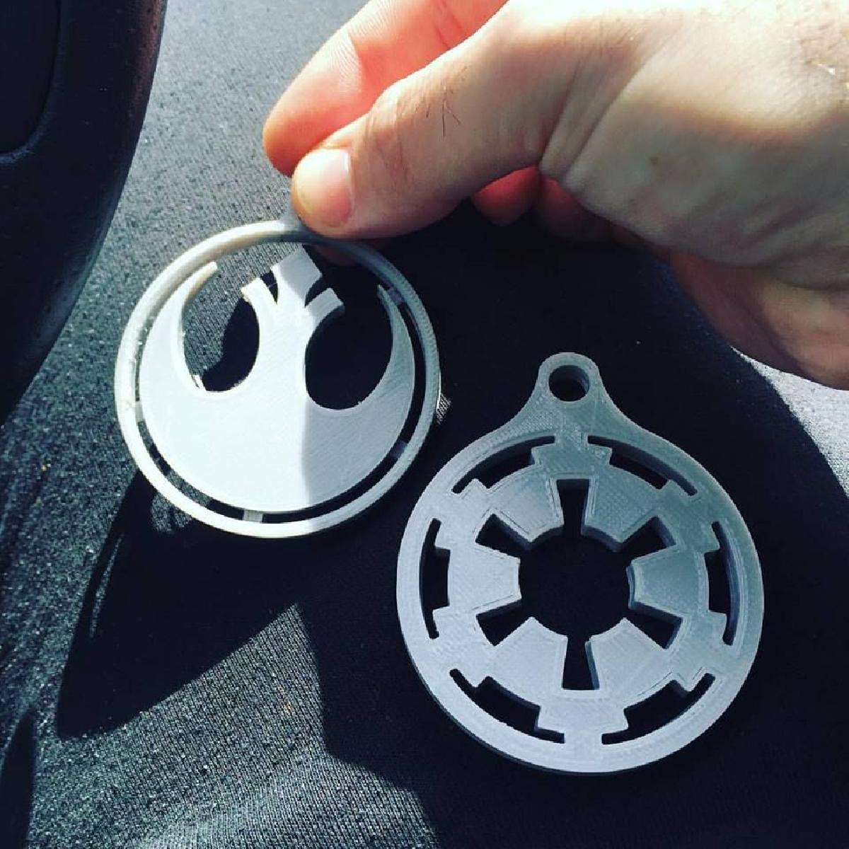 Chaveiro do Escudo Rebelde de Star Wars