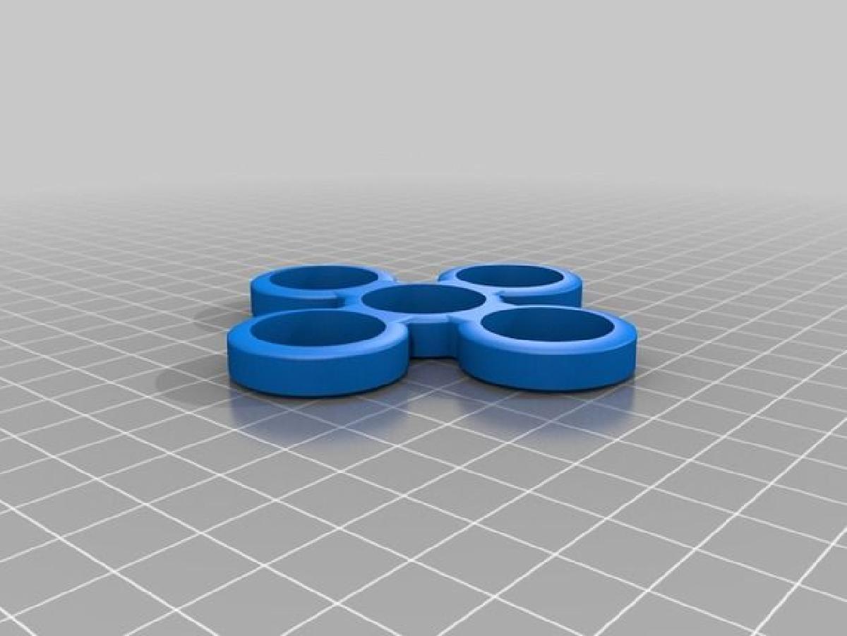 Spinner de Fidget Quad Nickel