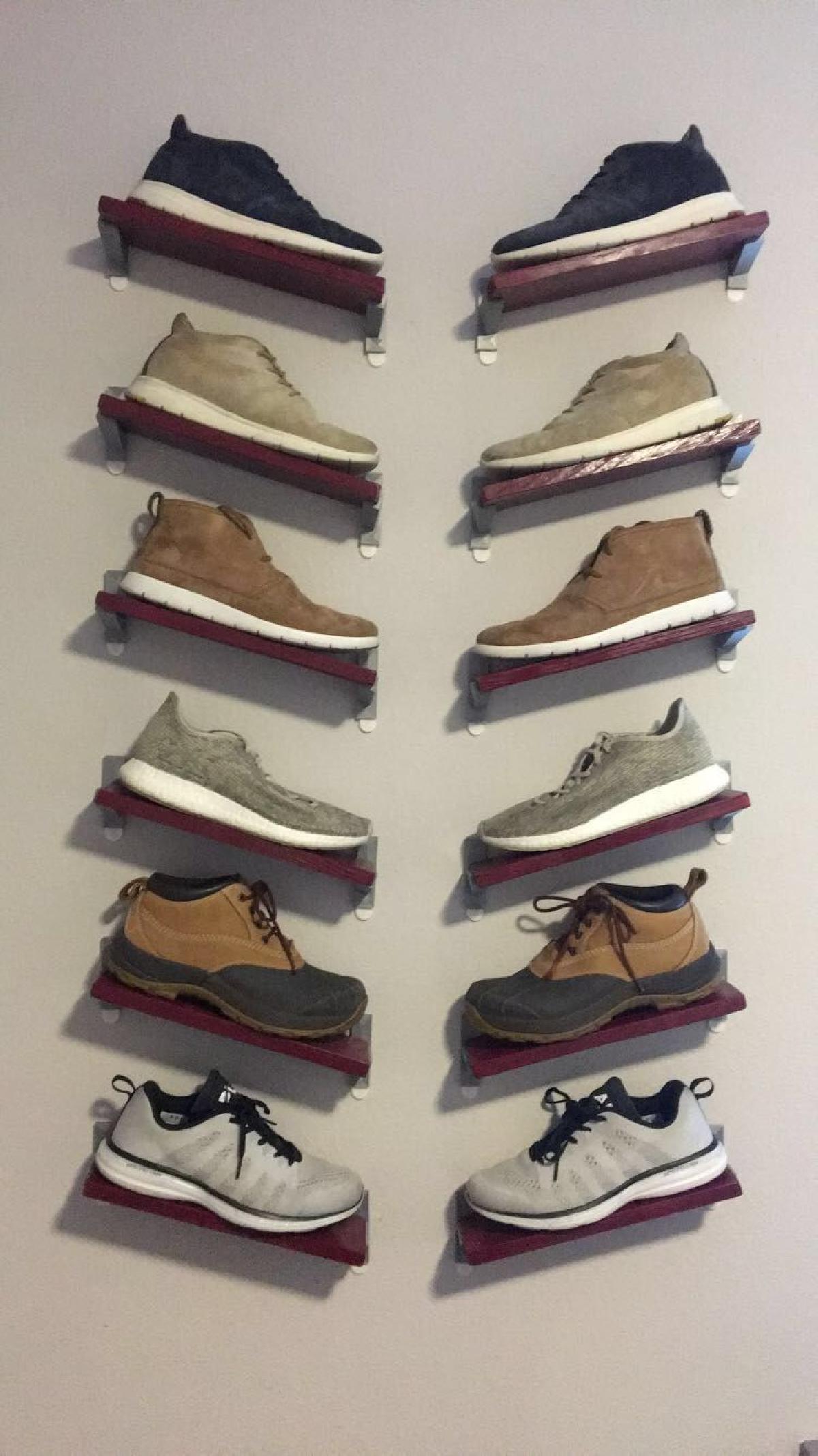 Prateleiras Flutuantes para Sapatos