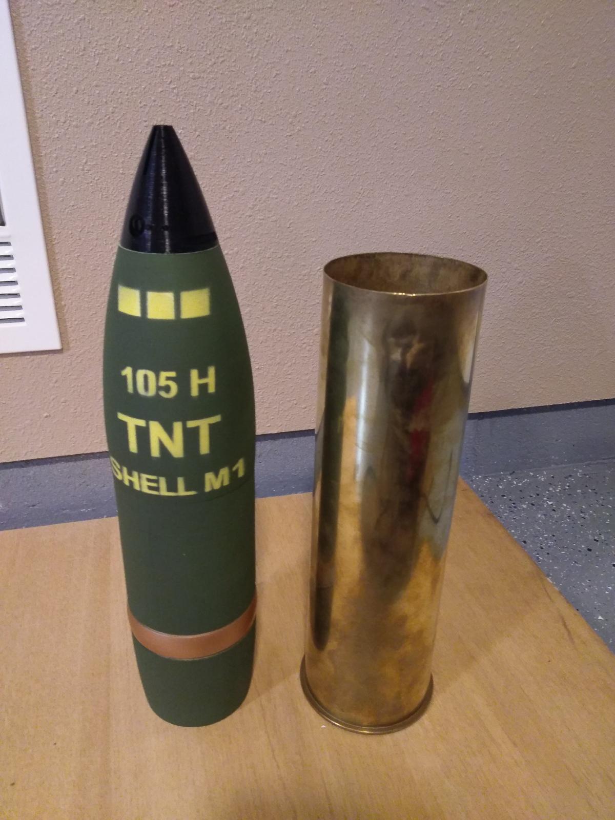 Projetil de obuseiro de 105mm M1
