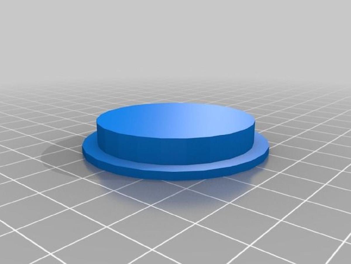 Tampa de extremidade embutida SCH 40 1,5 PVC, conduite, 1 1/2