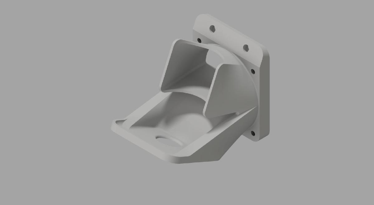 Duto de Ventilador para Wanhao Duplicator i3 Mini