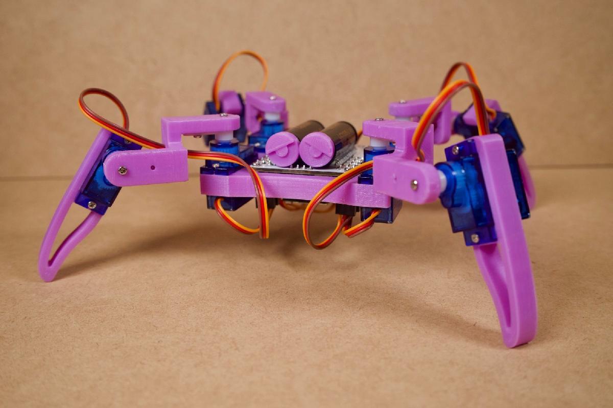 Q1 lite Robo quadrupede simples (projetado por Jason Workshop)