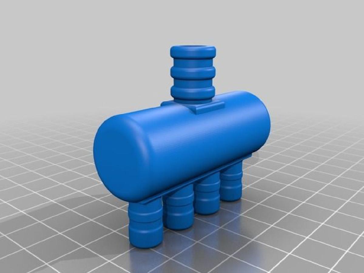 Adaptador 13/10 para Array de Cooler RAM 4 Way 8 mm (Phobya)