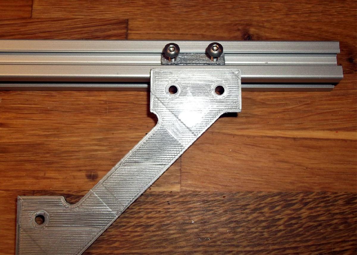 Porca T de slot duplo imprimivel para MendelMax