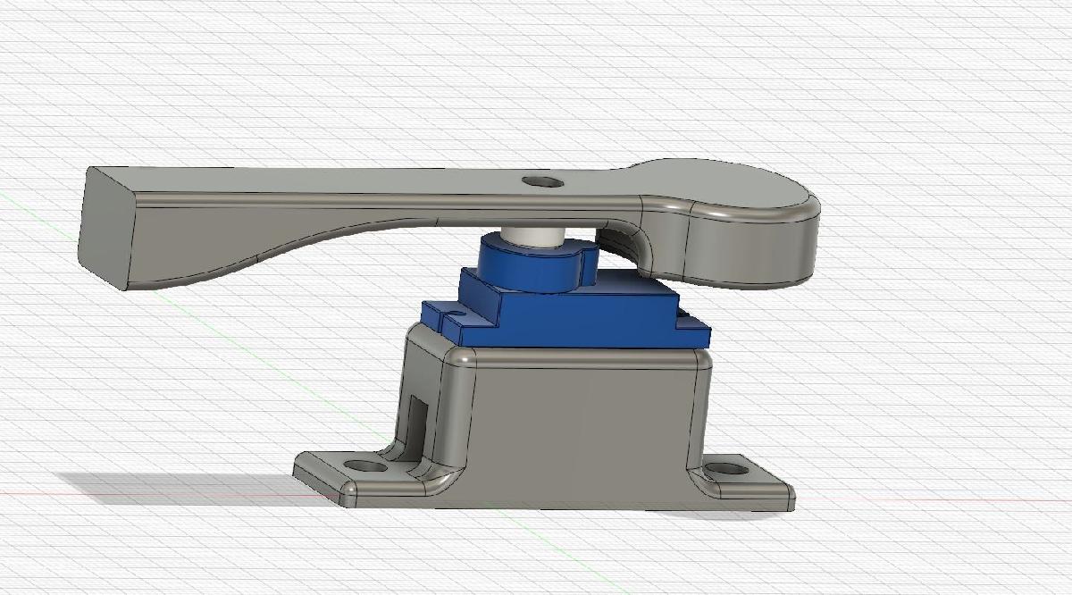 Cartesiano / Prusa I3 / Anet / AM8   Nivel Automatico do Eixo X   Montagem de Servo 2040 2020