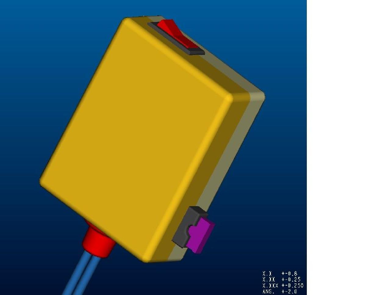 Caixa de interruptor com rele e fusivel