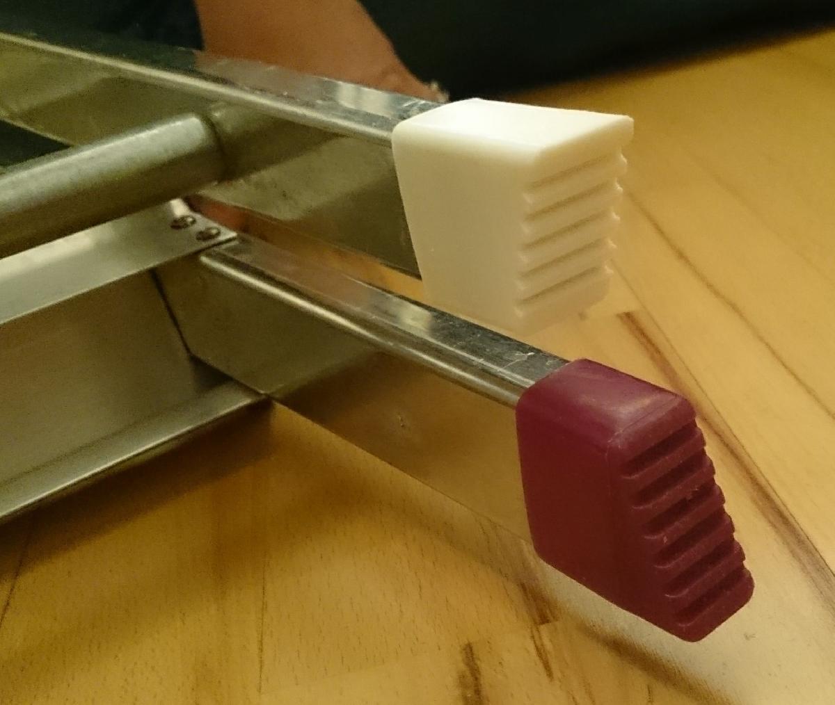 pe de escada de aluminio