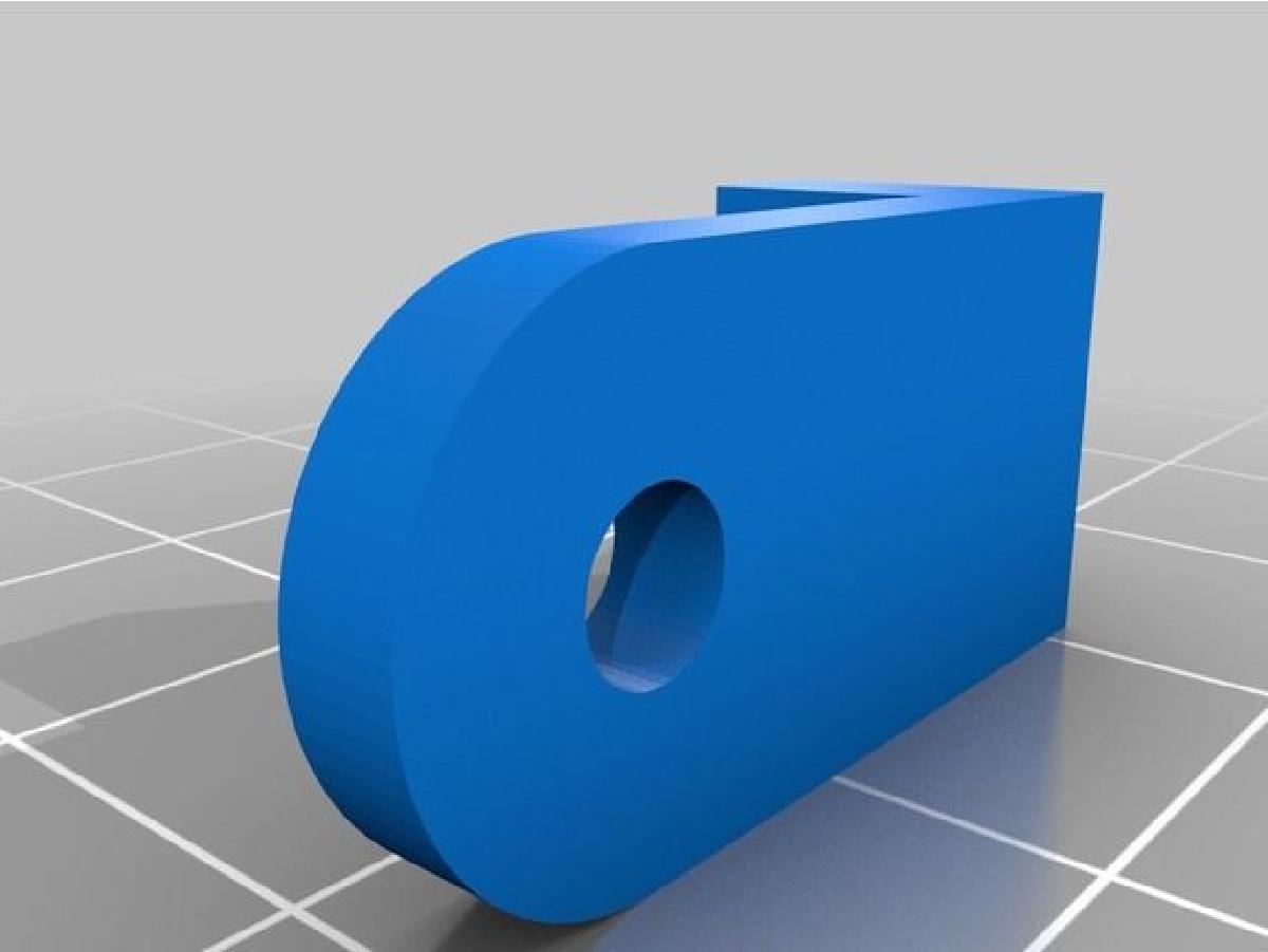 Clipes de retencao de vidro para portas de armarios de vidro