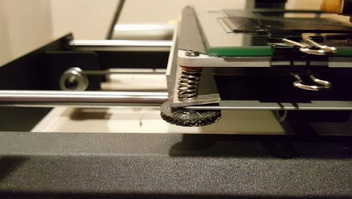 Angulo de aluminio para suporte do eixo Y