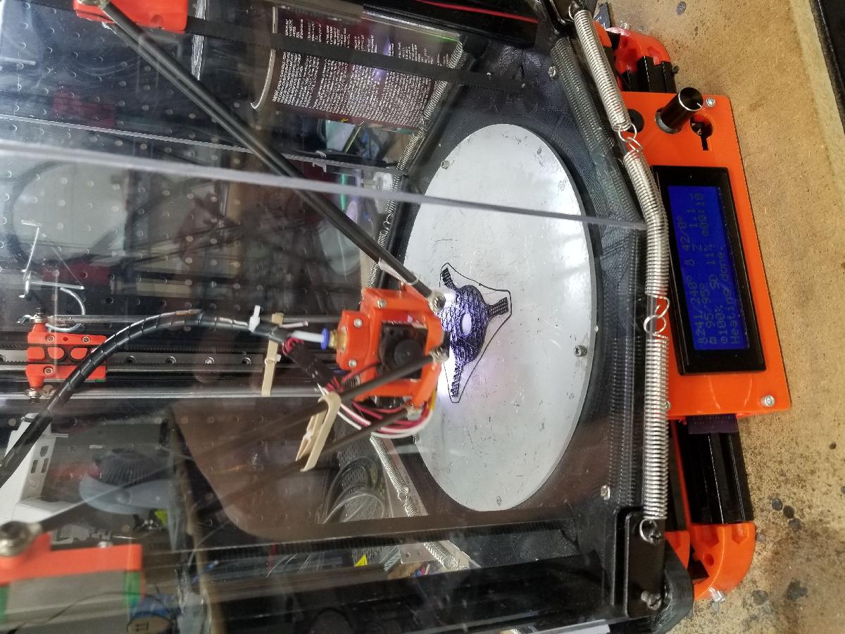 Cabine para Impressora Kossel Delta