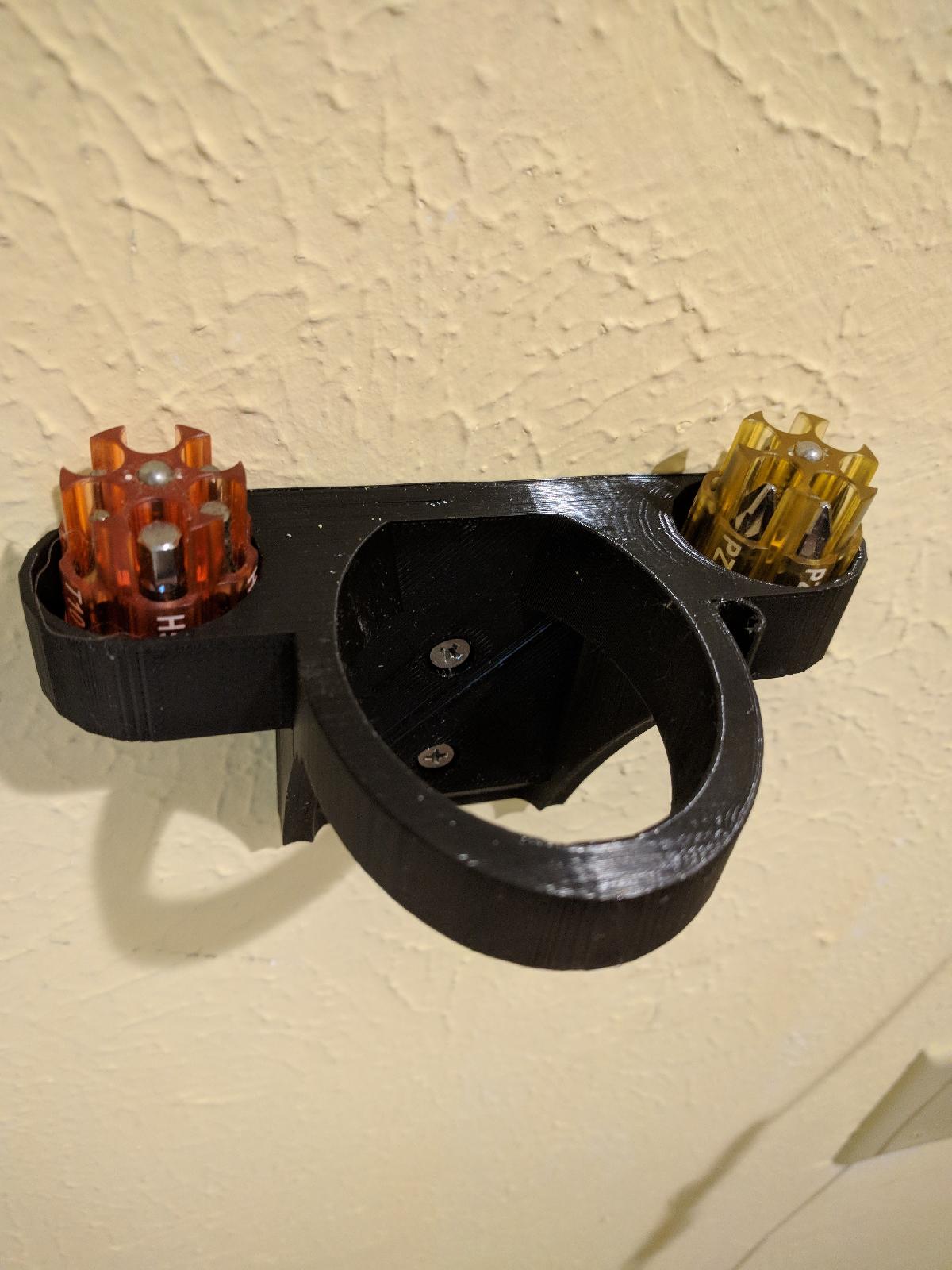 Suporte para Chave de Fenda Eletrica (Canal de Bloqueio Fogo Rapido)