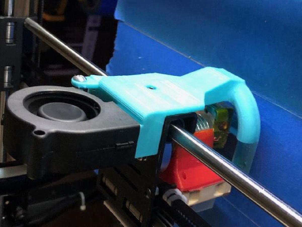 Duto de resfriamento de ventilador semi circular e3d/j head para Flying Bear P905