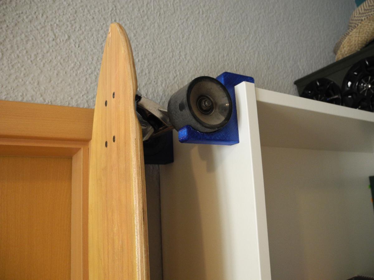 Suporte para Longboard Ikea Billy