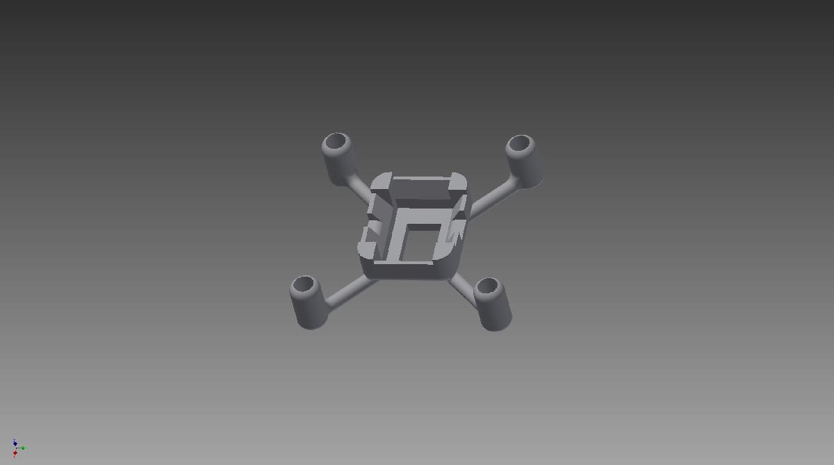 Corpo de Drone Radio Shack