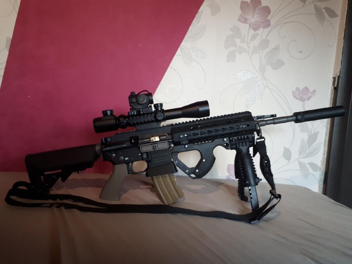 Trilho Keymod HK416