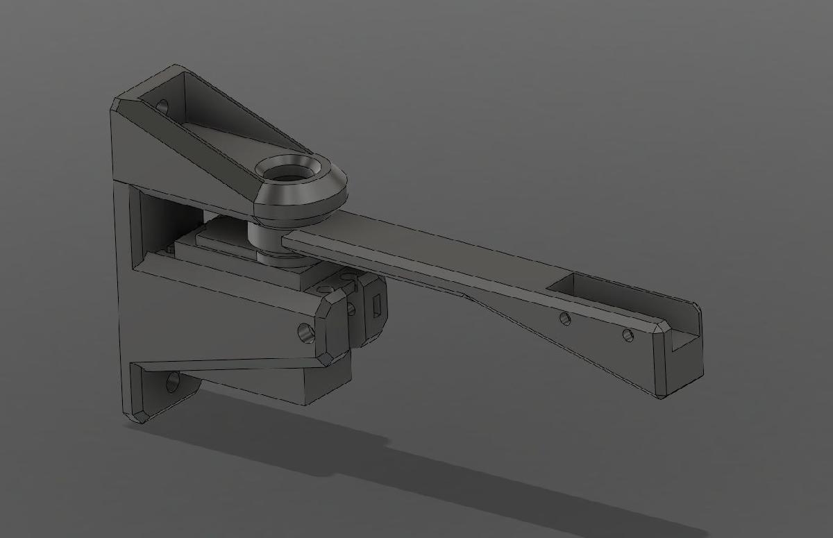 Limpador de Bico Implantado por Servo para Extrusao de 3030mm   *ATUALIZACAO*