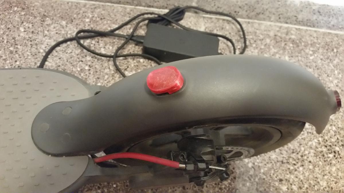 tampa de borracha do guarda lama traseiro do patinete Xiaomi Mijia M365
