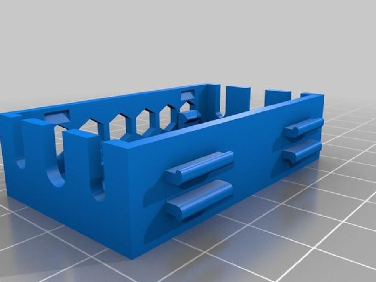 Enclosure de encaixe sem ferramenta para conversor Buck LM2596 e LM2596S   Ender, CR 10, 2020