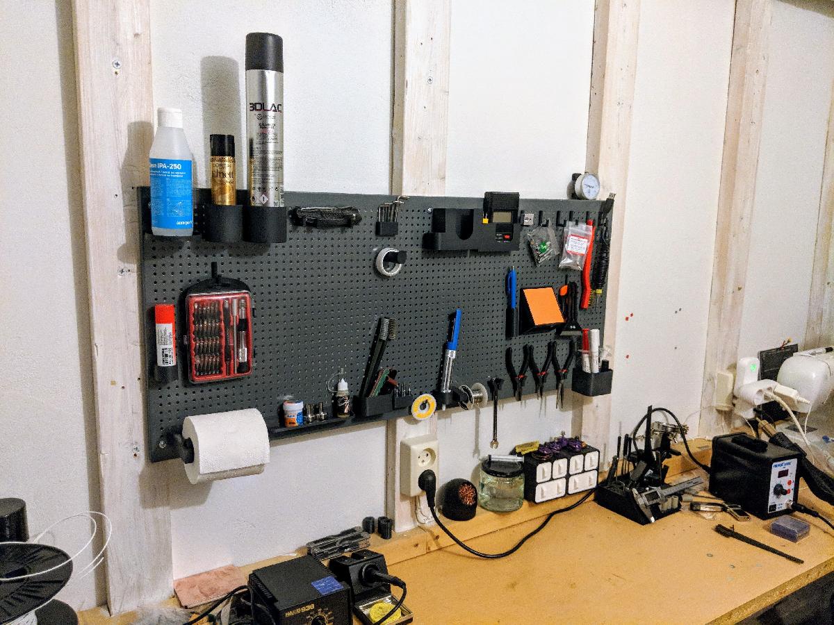 acessorios para painel perfurado