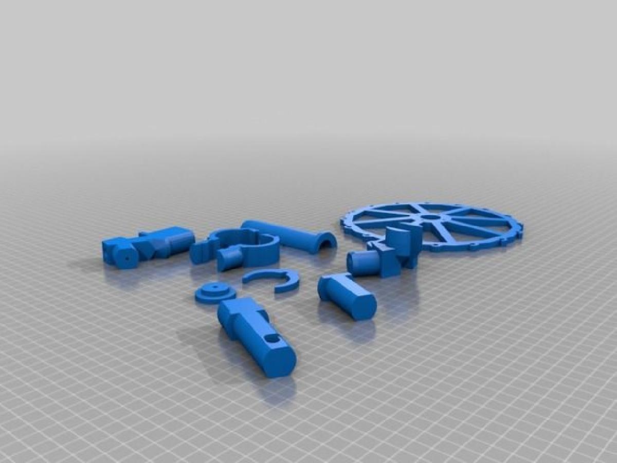 Conector de Cupula Geodesica 4V para tubo de PVC de 3/4