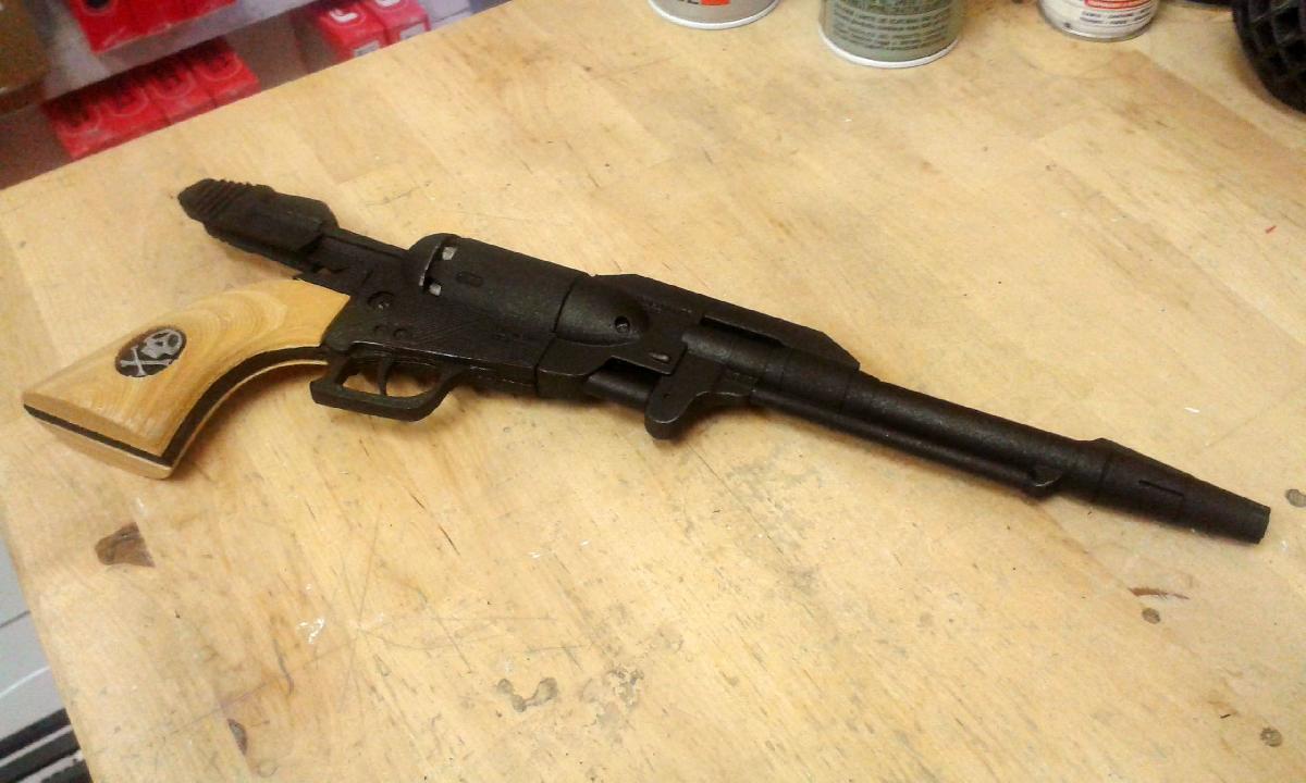 Harlock Cosmo Dragoon ITALYmaker   totalmente reconstruido