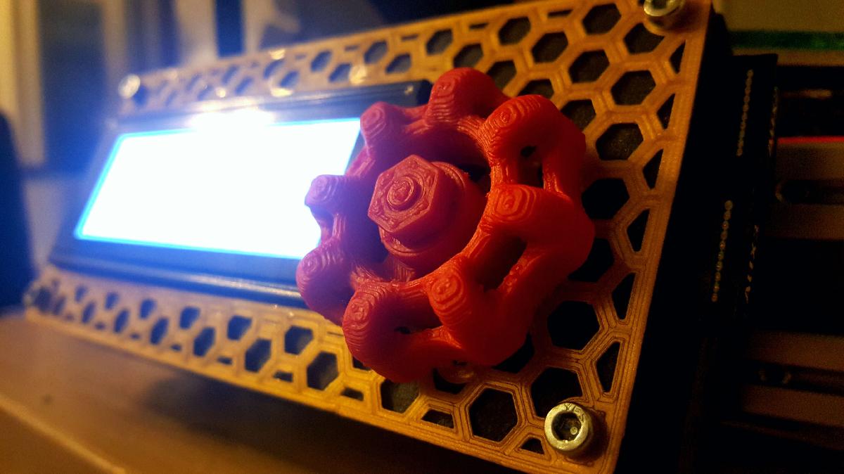 Botao de controle da valvula de vapor