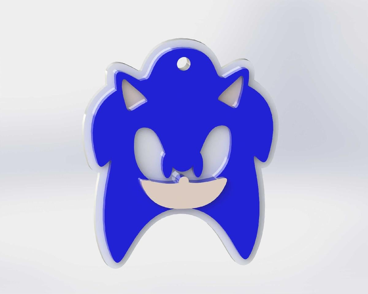 Sonic the Hedgehog (Etiqueta de balanco)