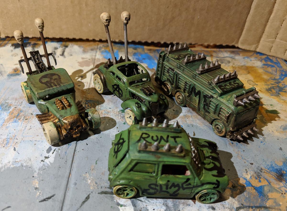 Gaslands   Atualizações de carros
