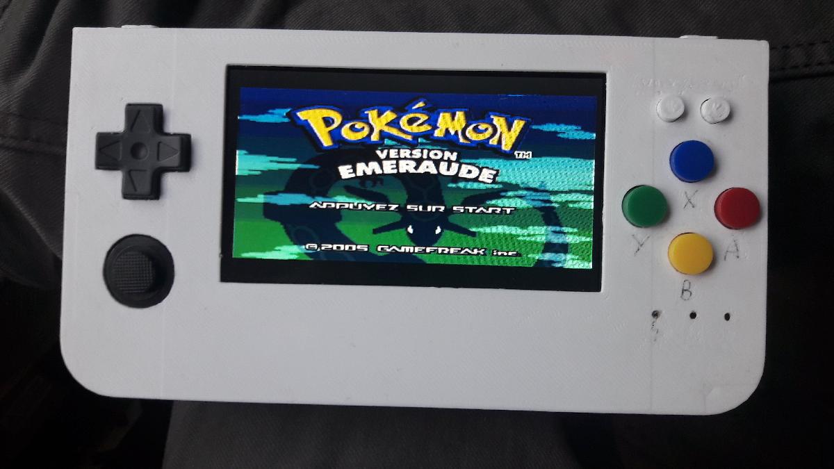 console de emulacao portatil Raspberry Pi