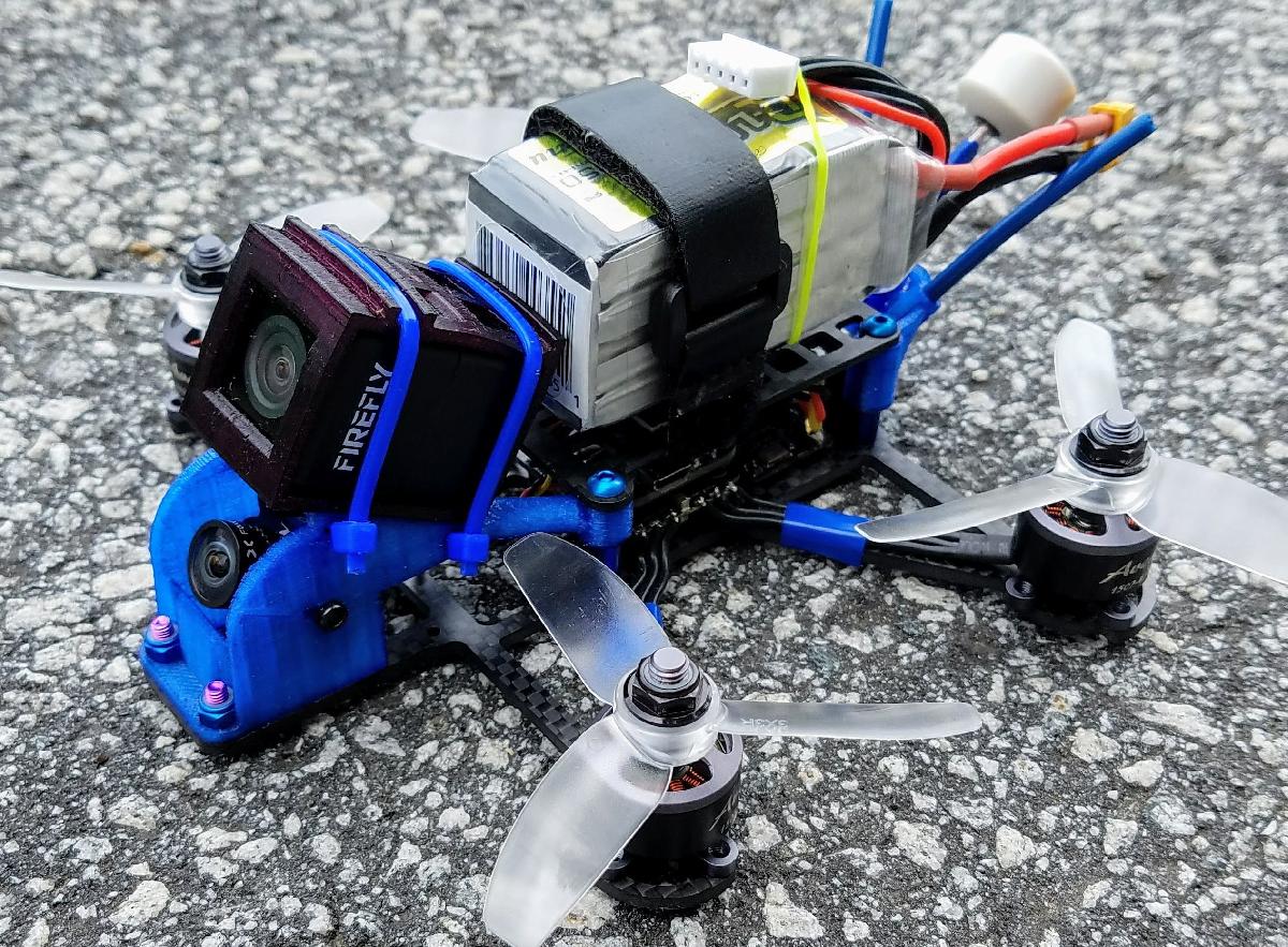 Estrutura de Quadcopter de 3 polegadas para o RunCam Split Mini