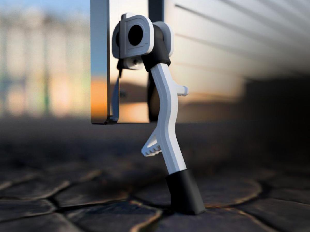 Calco de porta com acionamento por pisar [minha melhoria na garagem]