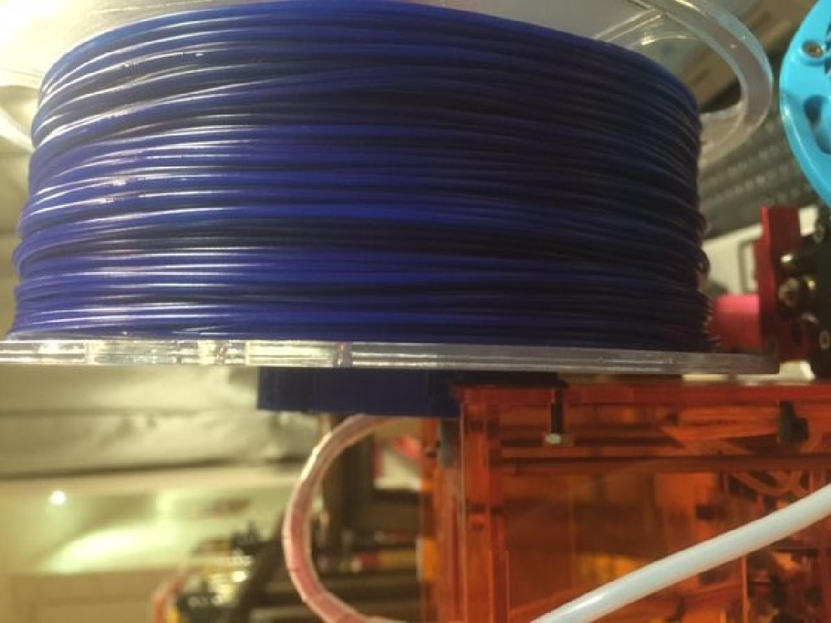 Filamento Ultimo Finalizado Melhor Suporte para 3D Mini Fabrikator TinyBoy   Suporta todos os Carreteis Universais ate 1KG ou 0,5KG