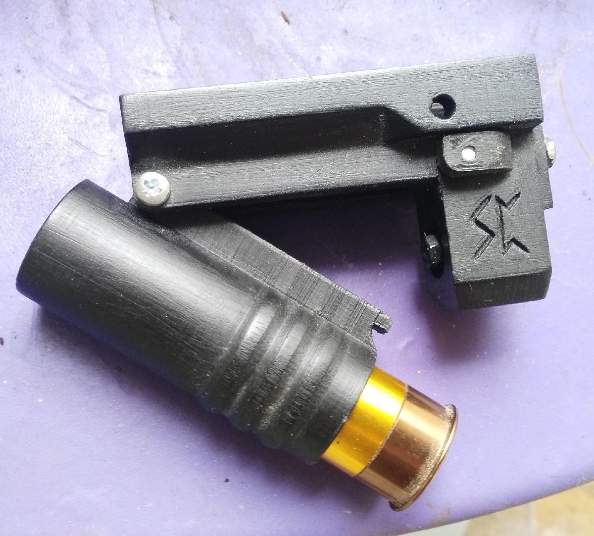 Hyrr, a espingarda pistola de airsoft