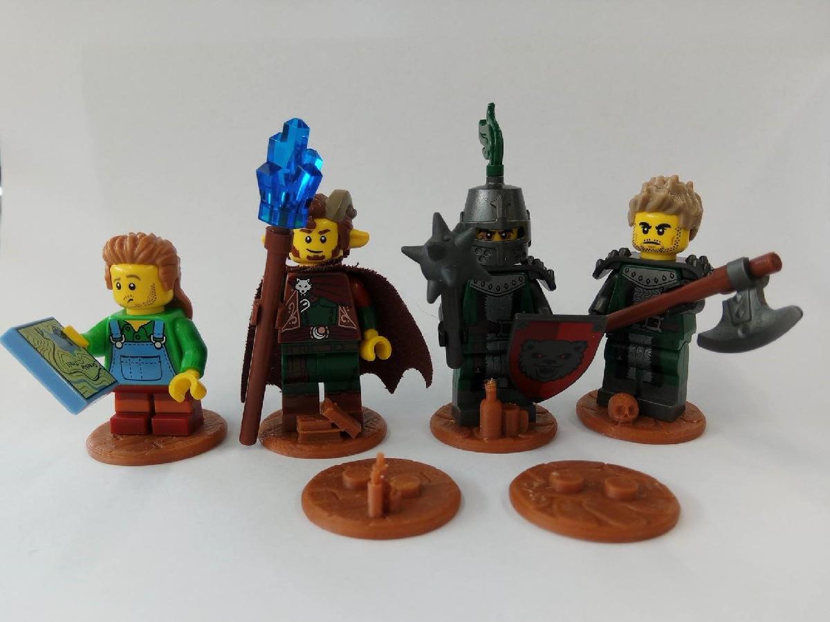 Base de Prancha para minifigs LEGO (25mm)